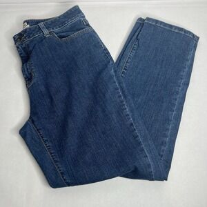 LL Bean Jeans Womens Size 12 Classic Fit Straight Denim Cotton‎ Casual Work